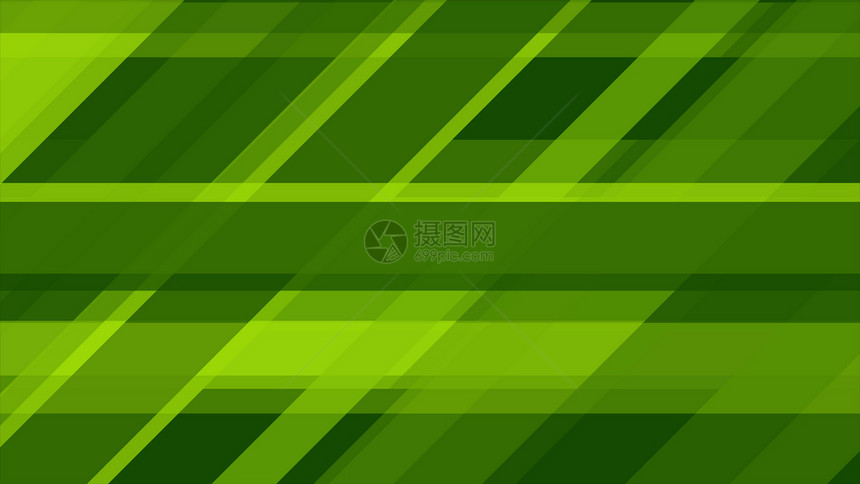 明亮绿色技术抽象几何背景优雅的横幅现代图片
