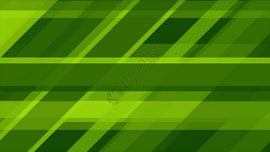 明亮绿色技术抽象几何背景优雅的横幅现代背景图片