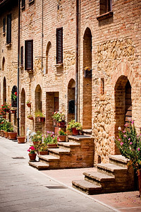 意大利语托斯卡纳意大利历史建筑的范例意大利历史建筑丰富多彩的图片