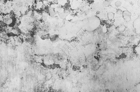 空白的黑色灰混凝水泥墙Grunge纹理背景陈年图片