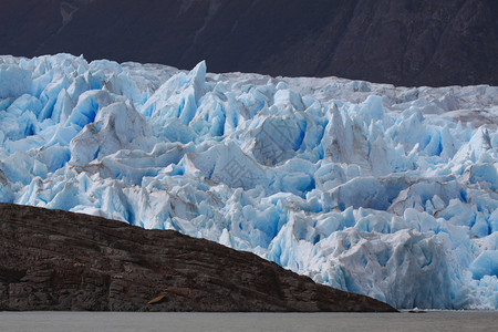 巴塔哥尼亚南美带冰山的川舌头远美国图片
