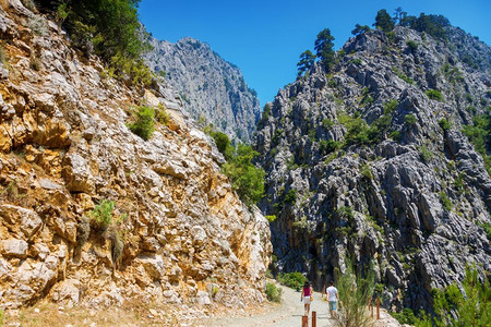 休息戈努克山附近上叶柳峡谷的景象河旅游图片