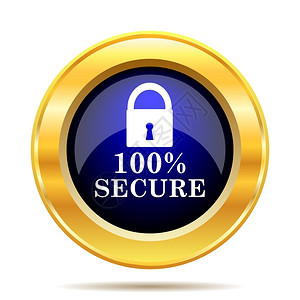 安全的保险销售白色背景上的10安全图标Internet按钮图片