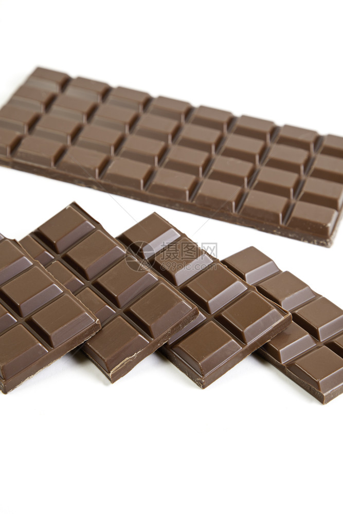 模型堵塞巧克力棒软糖有详细背景卡梅罗和饮食白色的图片