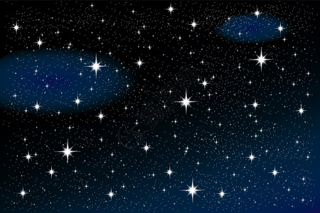 月亮星座尺寸在无月夜中天空有各种大小的星空天文学熊背景
