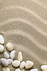 荒芜复制沙纸背景和夏季的石头桑迪海滩纹理Macro拍摄空间户外图片