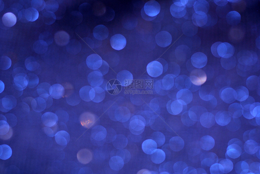 明亮的蓝灯布OKh背景奢华闪光气泡丰富多彩的图片
