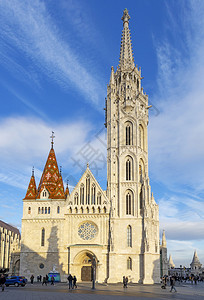 堡垒屋顶布达佩斯圣马提亚教堂匈牙利欧洲塔图片