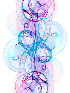 创造力抽象的多彩扭曲波浪丰富多彩的漩涡图片