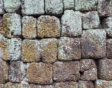 古城墙的地板砖和古城墙的地衣肮脏木板细节图片