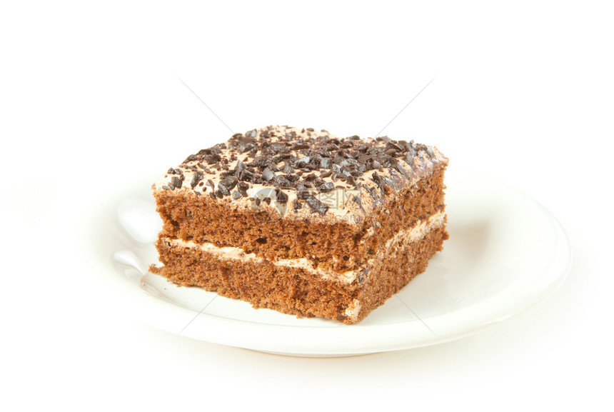 马克杯棕色的液体白底盘片棕色巧克力蛋糕图片