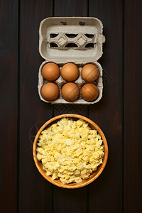 新鲜鸡蛋沙拉图片