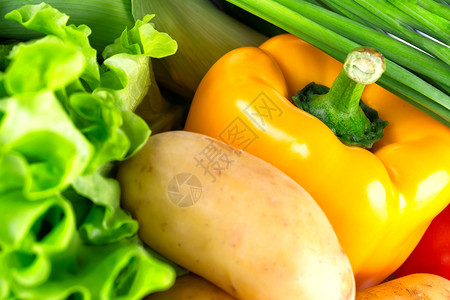 农业食物具有成熟蔬菜背景有选择地以重点突出为焦有成熟蔬菜背景图片