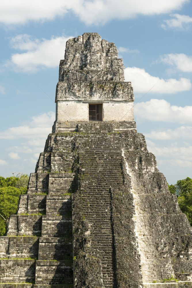 历史中央结石圣殿1又称美洲虎庙在中危地马拉蒂卡尔公园的危地马拉蒂卡尔公园图片