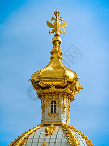 鹰俄罗斯圣彼得堡格夫宫顶峰建筑学帝国图片