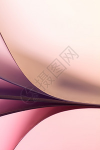 曲线折叠的背面纸抽象糊式壁和草皮形状作为墙纸浅深的田地帕利卡拉斯粉色的背景图片