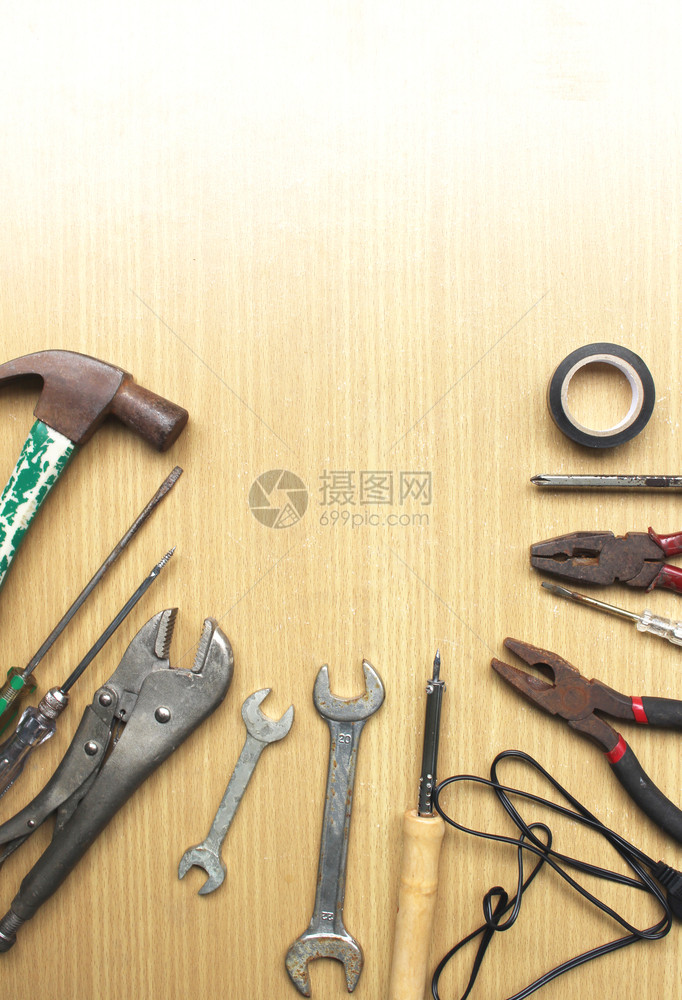 维修和建筑工具设备用于修理和建造家木头行业图片