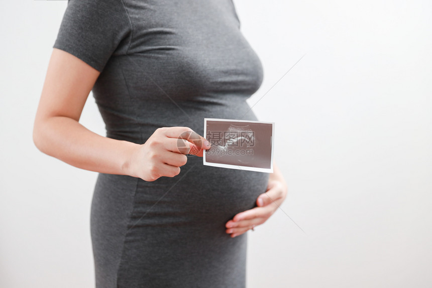 孕妇腹部婴儿超声波图像医疗技术等学生育力健康相机图片