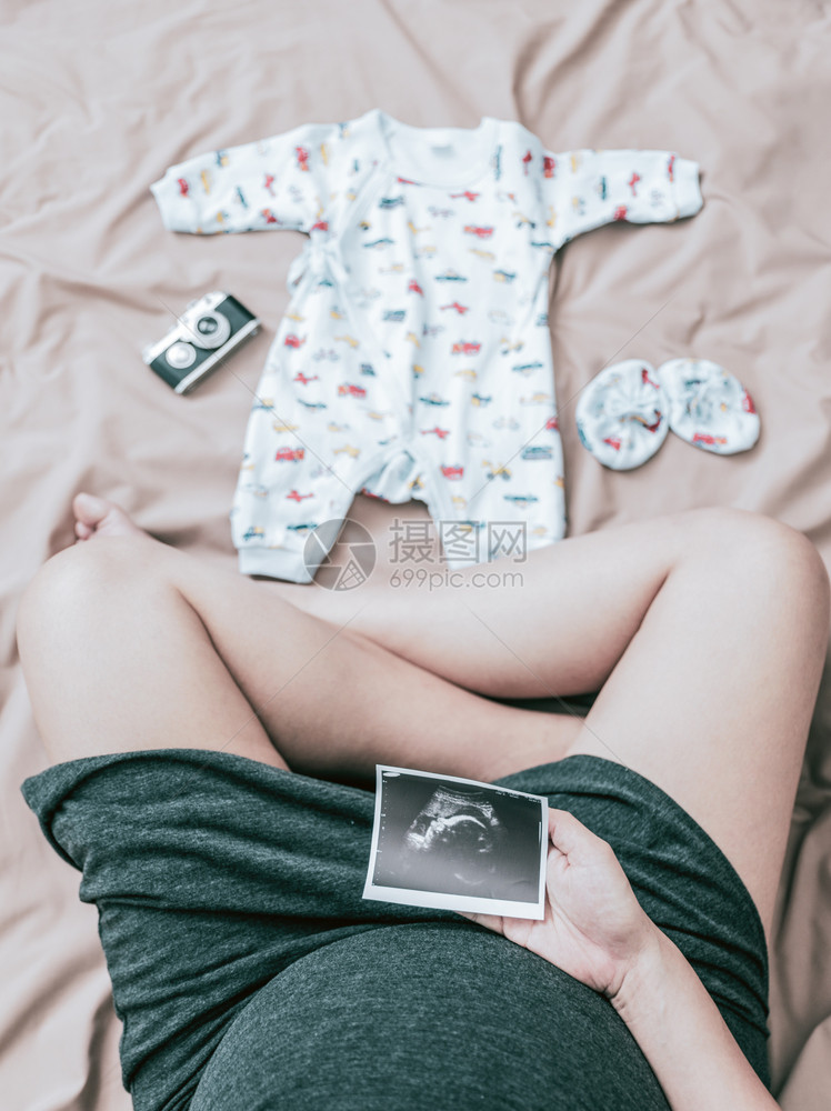 相机孕妇腹部婴儿超声波图像医疗技术等学人类疗的图片