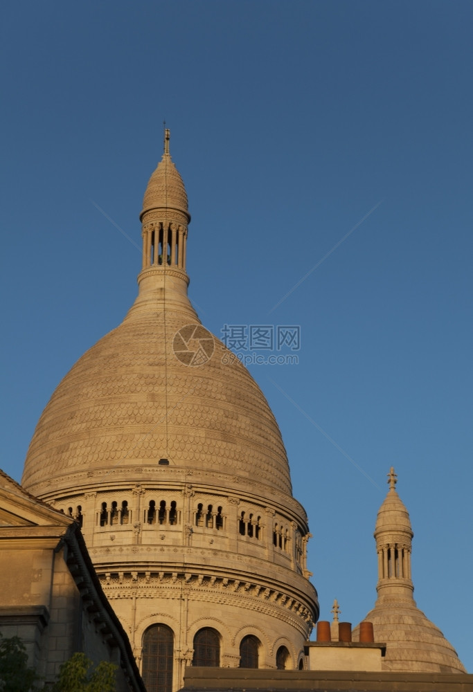 圆顶法国巴黎伊尔德兰西蒙特马建造老的图片