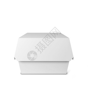 产品午餐在白色背景上孤立的汉堡包3d插图空的图片