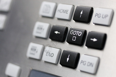 选择对GOTO密钥的焦点TGO密钥程序键盘推动图片