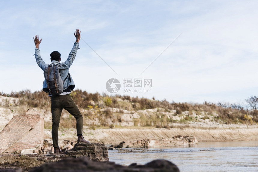 安全的蔬菜案子男人享受大自然的dom高分辨率照片男人享受大自然的高品质照片图片