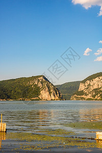 多瑙河峡谷铁盖阳光明日多瑙河风景美远足欧洲观图片