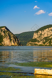 奥尔索娃白天旅游多瑙河峡谷铁盖阳光明日多瑙河风景美图片