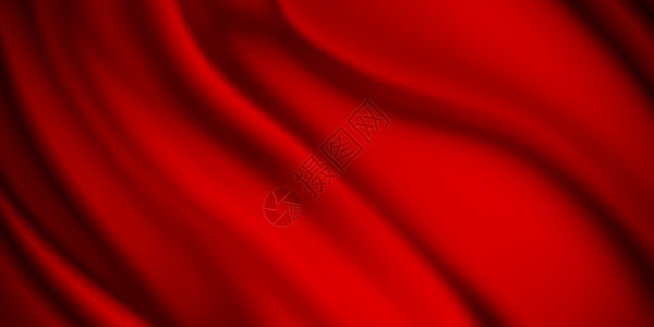 红色的布料带有复制空间的红色奢华织物背景豪图片