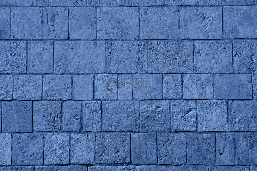 蓝色的现代可塑石头背景关闭单板灰砖块的顶部视图人行道或复制空间蓝色现代可雕石头背景关闭单板灰砖的顶面视图材料欧洲的图片