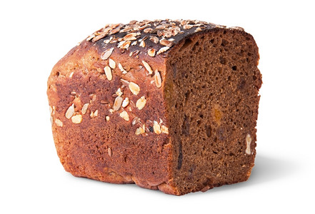 黑麦谷物面包图片
