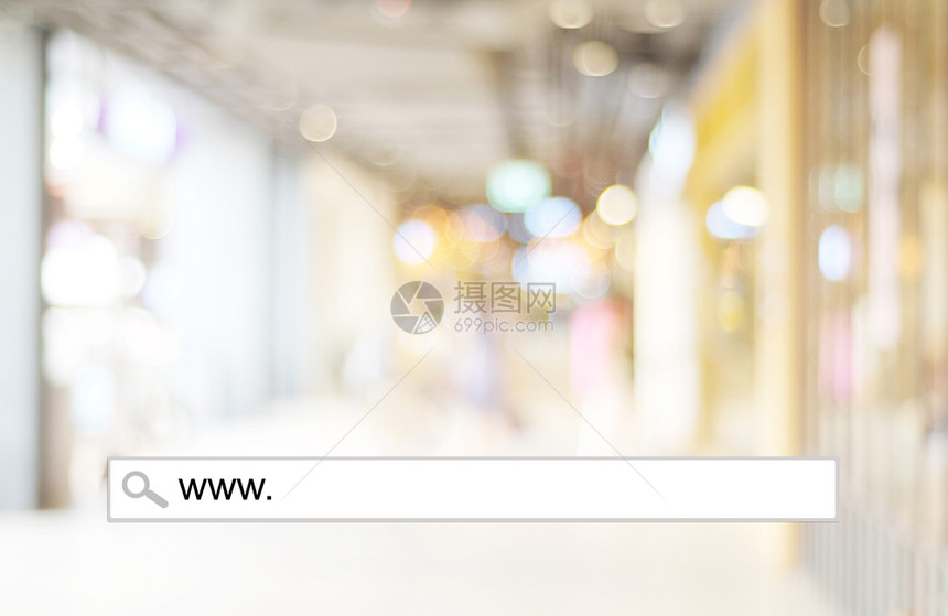 在线图表店铺插带有地址栏网上购物背景商业电子务的布蓝店和闪光灯图片