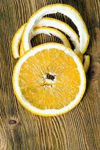 纸浆营养丰富切片大黄橙柑橘类水果黄橙饮食图片