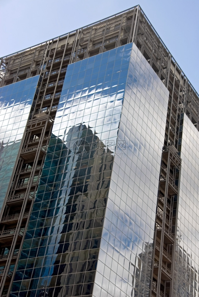 结构体天空澳大利亚维多州墨尔本市中心城内建筑玻璃图片