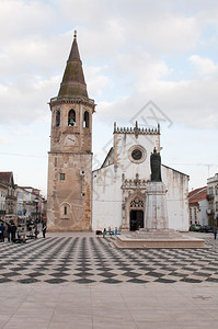 葡萄牙托马尔SaoJoaoBaptista教堂历史手动图片