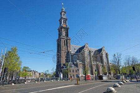 旅行老的目地阿姆斯特丹市风景和荷兰的威斯特克图片