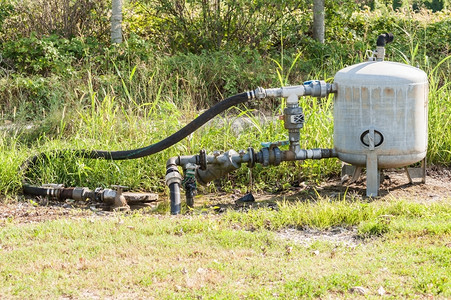 生长农业灌溉用水抽系统配有扩油罐的农用灌溉水抽系统分配技术图片