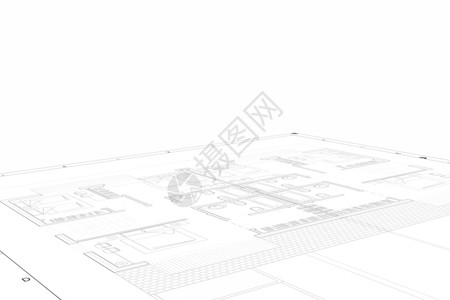 财产结构体白色背景建筑项目的一部分计划关于白背景的建筑项目文书工作图片
