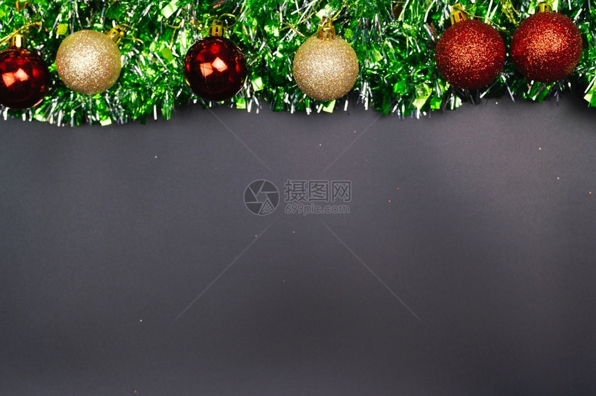 圣诞节白色的快乐背景与新年保护图片