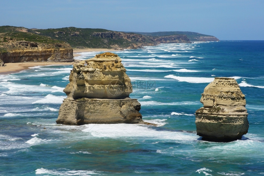 澳大利亚维多洋路十二个使者大洋路风景海滩观图片