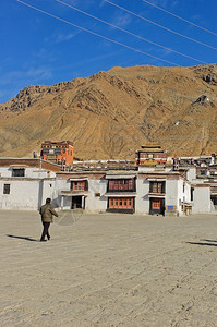 门户14日喀则扎什伦布寺旅游修道院背景图片