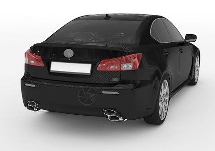 汽车窗膜消色差运动的白黑漆有玻璃背右侧视图3D投影窗设计图片