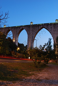 工业的历史在葡萄牙18世纪建起的里斯本市历史大水沟中18日图片