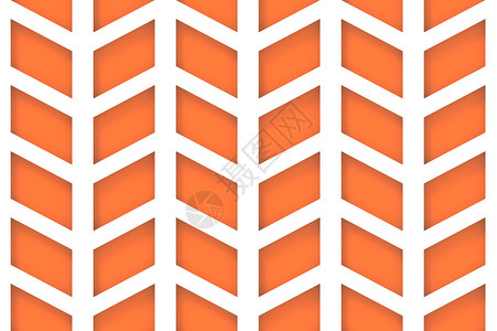 结构体3d形成现代橙色阵几何型墙壁和底无缝的形象图片