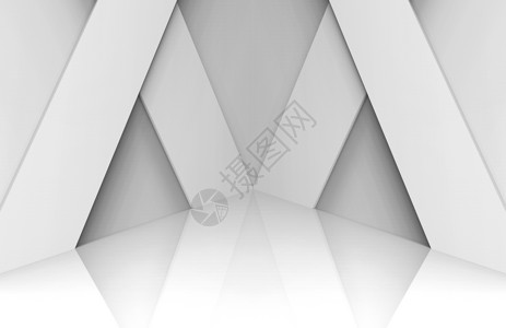 灰色的有创造力3d提供现代白色面板设计墙角Eoom舞台背景装饰品背景图片
