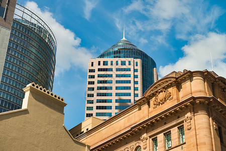 天空城市的澳大利亚悉尼摩天楼建造图片