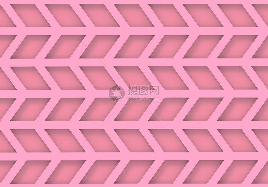 结构体装饰品陶瓷制3d使现代粉红锥形几何态墙壁背景图片