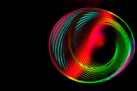 色彩多的螺旋线背景模式技术黑色的象征图片