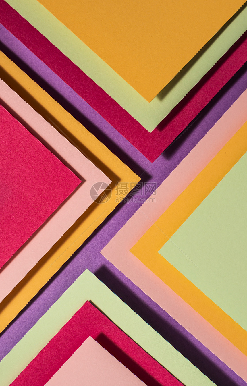 卡布奇诺抽象的多彩纸组成图文设计Empactmulticpaperconditions朴实的曲线图片